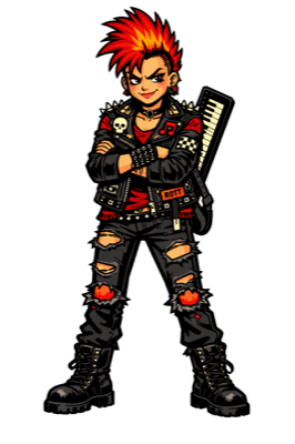 Blaze — Legendary character in the Lively Keys practice app