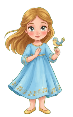 Melody — Common character in the Lively Keys practice app